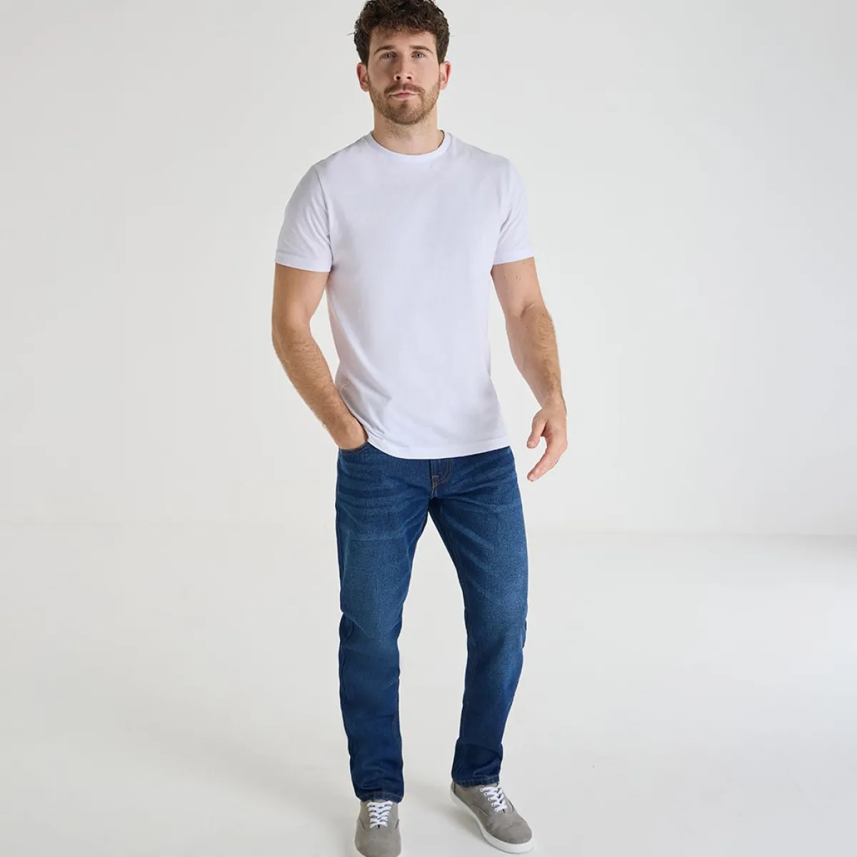 New Men's Straight leg Jeans Jeans