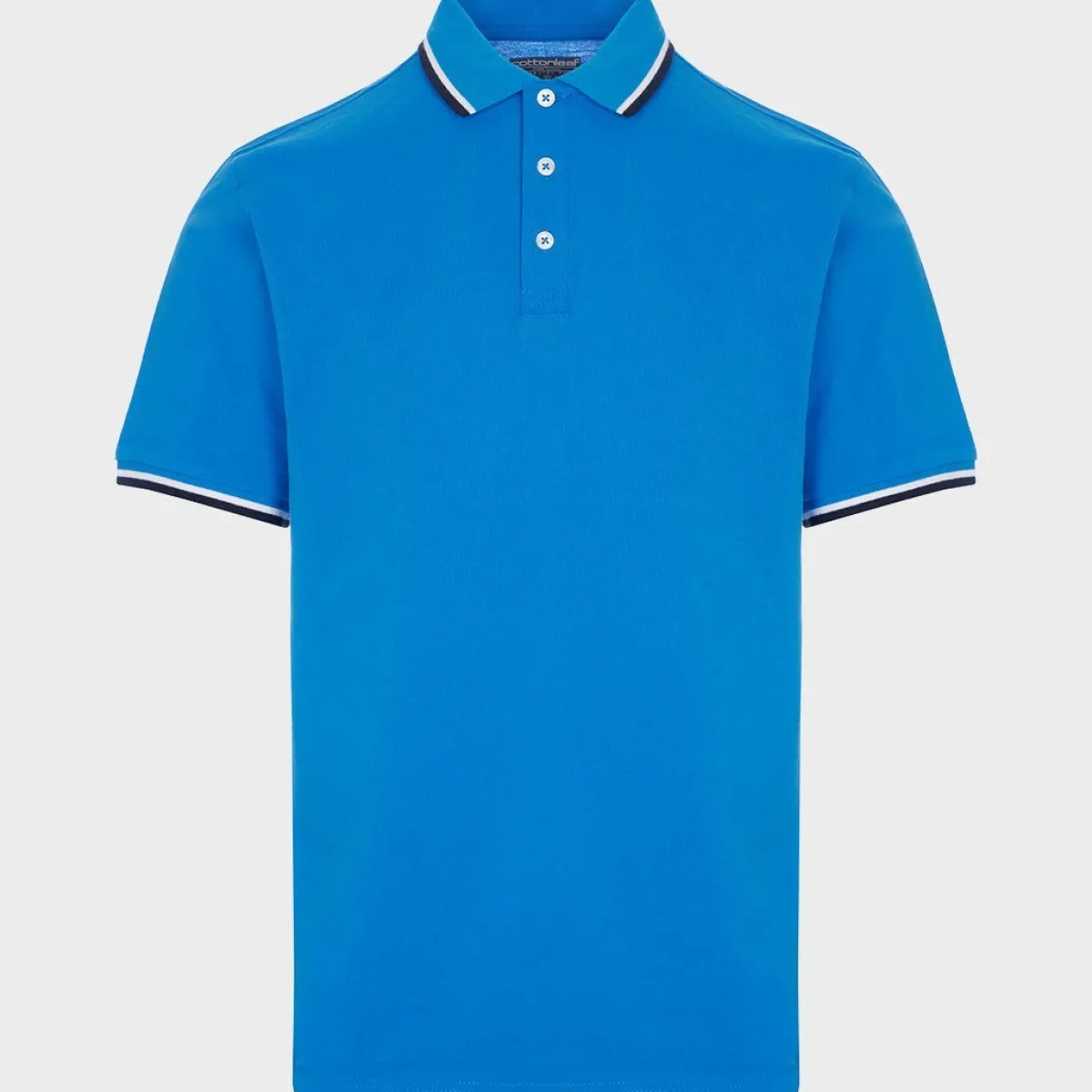 Hot Men's Tipped Collar Polo T-Shirts & Polos