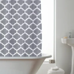 Discount Moroccan Design Shower Curtain Curtains