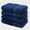 Online Navy Bath Sheet Towels