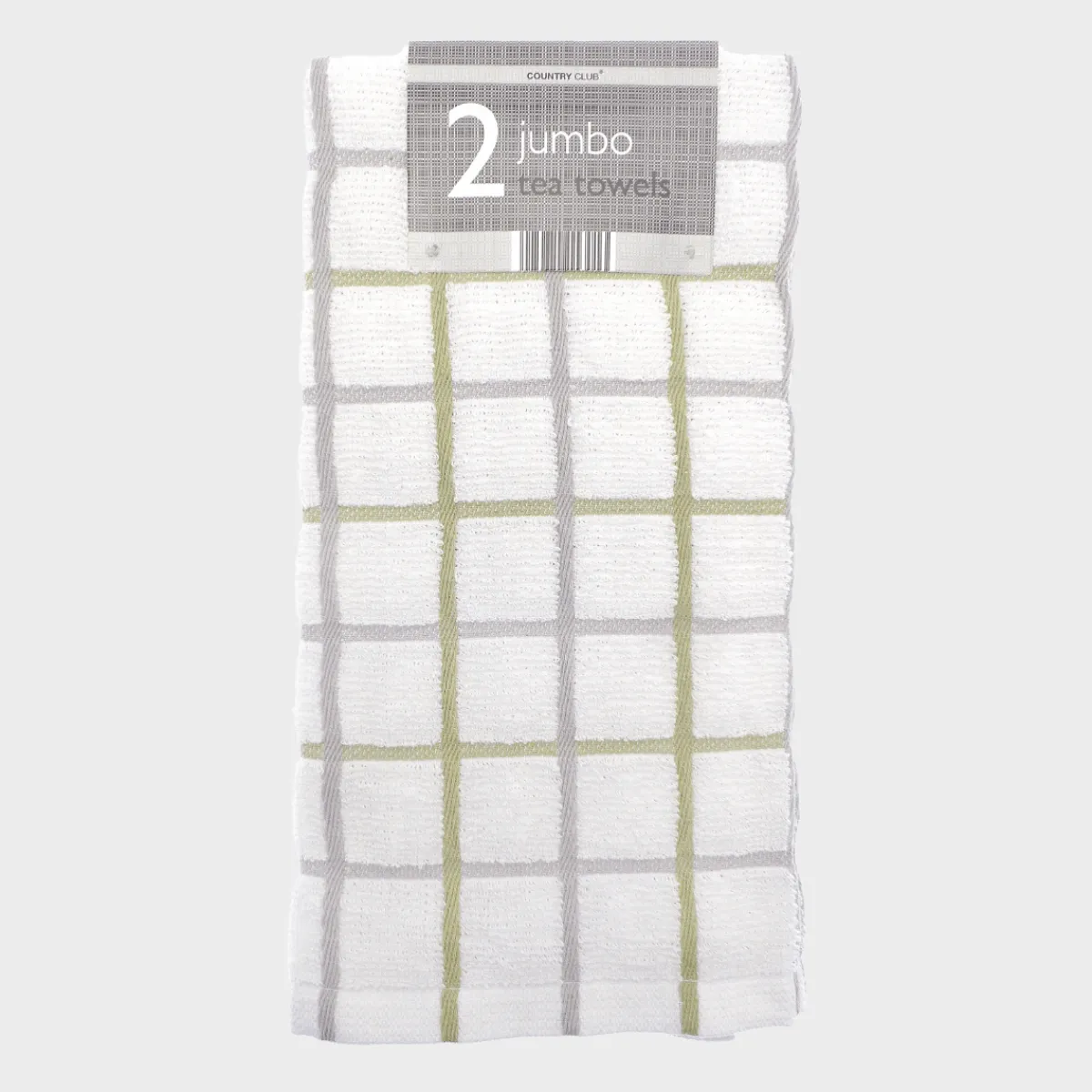 Fashion 2 Pack Jumbo Tea Towel Tea Towels