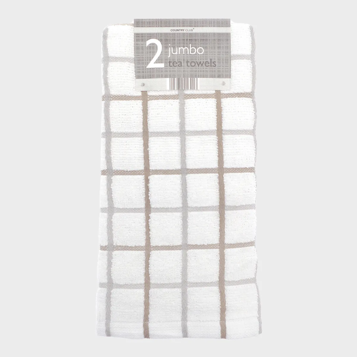 Fashion 2 Pack Jumbo Tea Towel Tea Towels