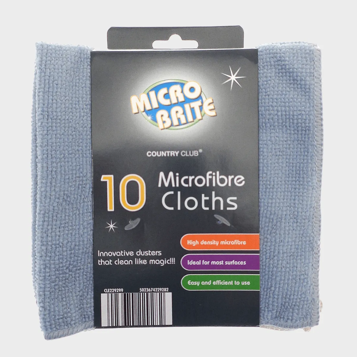 Discount 10-pack Microfibre Cloths Tea Towels