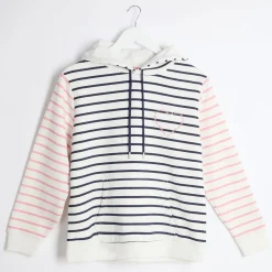 Best Petite Ex Store Ladies Multi Striped Hoody Women Hoodies & Sweatshirts