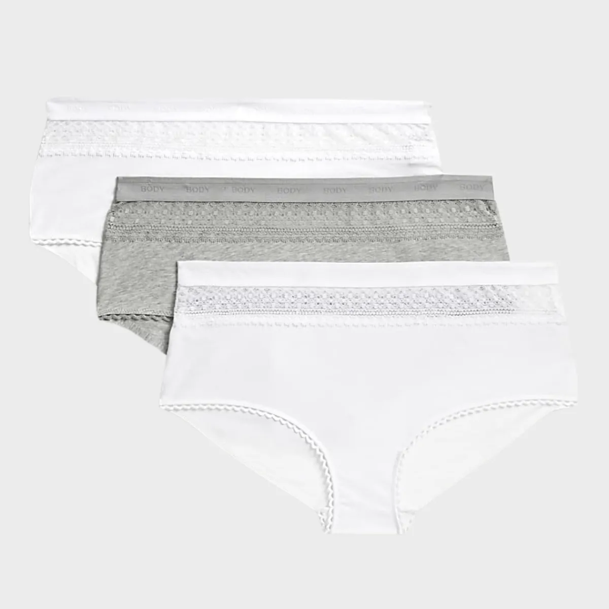 Outlet 3pk Body High Rise Shorts Women Underwear