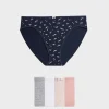 New 5pk High Leg Briefs Women Underwear