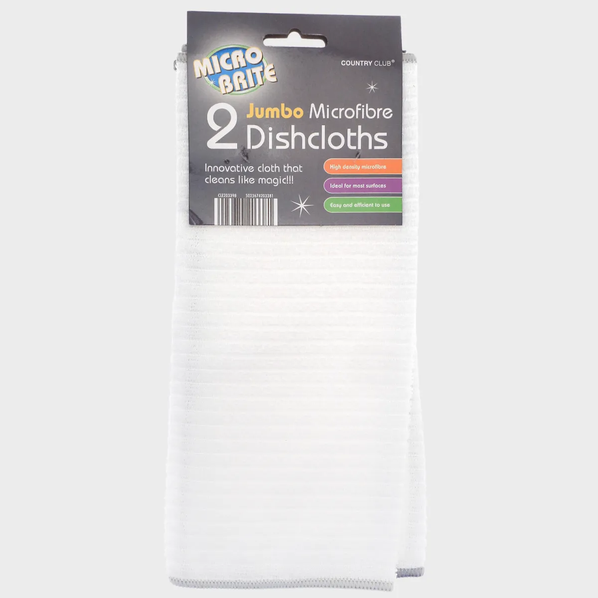 Sale 2Pk Jumbo Microfibre Dishcloths Tea Towels