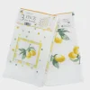 Outlet 3pk Lemon Tea towels Tea Towels