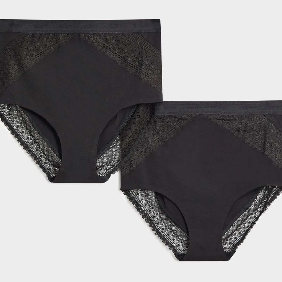 Best 2PK No VPL Ladies Body Full Brief Women Underwear