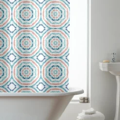 Discount Printed Shower Curtain Curtains