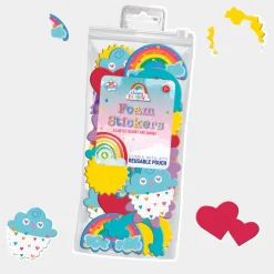 New Rainbow Foam Shapes Arts & Crafts
