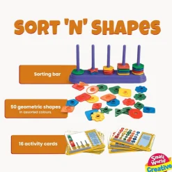 Hot Small World Sort n Shapes Games