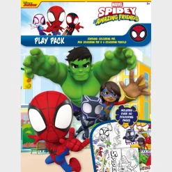 Outlet Spiderman & Friends Play Pack Games | Books