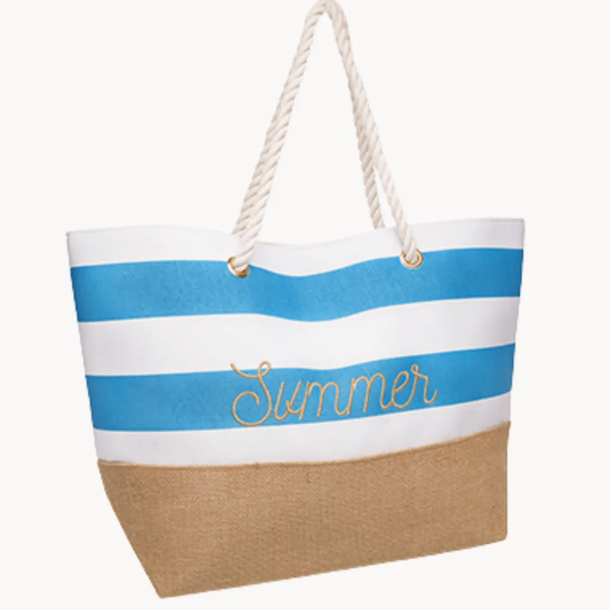 Online Summer Slogan Beach Bag Storage