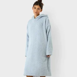 Clearance Threadbare Borg Longline Loungewear Hoodie Women Hoodies & Sweatshirts