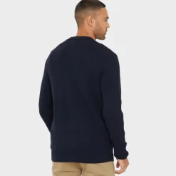 Outlet Threadbare Mens Knitted Button Thru Sweatshirts & Hoodies | Shirts