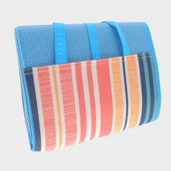 Outlet 180 X 90cm Beach Mat Textured Stripe Blankets | Blankets & Throws