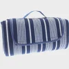 Clearance 130 x 130cm Picnic Blanket Nautical Stripe Blankets | Blankets & Throws